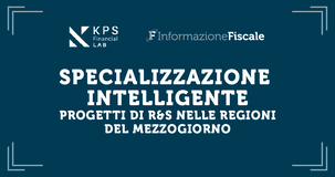 Specializzazione intelligente: progetti di R&S nelle regioni del Mezzogiorno
