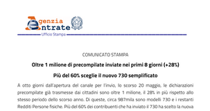 Precompilata: dall'Agenzia delle Entrate i chiarimenti sulle criticità 