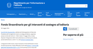 Bonus edicole: arriva il rifinanziamento, contributi erogati per intero 