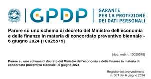 Concordato preventivo biennale, si sblocca il decreto MEF sulla metodologia di calcolo: ok del Garante Privacy