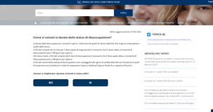 Disoccupazione: calcolo, durata e limiti di reddito 