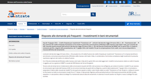 Transizione 4.0, Agenzia delle Entrate: sospeso l'invio delle ricevute per l'utilizzo del credito