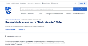 Con l'assegno di inclusione non si riceve la carta dedicata a te