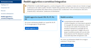 Come correggere il 730 inviato, con il modello Redditi 2024? 