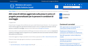 ADI: i moduli per l'attestazione della condizione di svantaggio