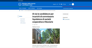 Commissario liquidatore di cooperative: iscrizione all'elenco entro la scadenza del 15 settembre