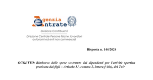 Rimborso spese dipendenti: ci rientrano quelle per l'attività sportiva dei figli?