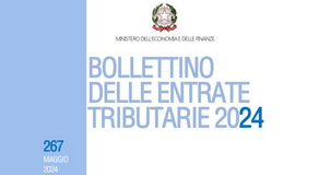 Entrate tributarie gennaio maggio 2024, dati MEF: aumento del 9,7 per cento