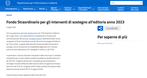 Contributi imprese editrici: al via le domande, istruzioni e requisiti 