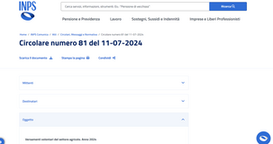 Contributi volontari agricoli 2024: dall'INPS istruzioni e aliquote per il calcolo