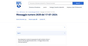 Compensazioni INPS nel modello F24 ancora senza limiti