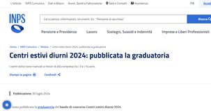 Bonus centri estivi INPS 2024: online la graduatoria, come ottenere il contributo 