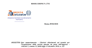 Iperammortamento: agevolazione fruibile dopo perizia