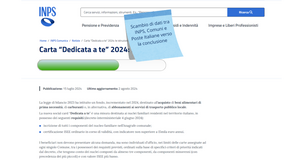 Carta dedicata a te 2024 in arrivo: dati a Poste Italiane per la preparazione delle social card