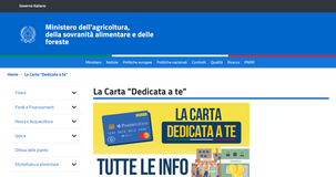 Graduatoria carta dedicata a te 2024: come verificare se si riceve la prepagata 