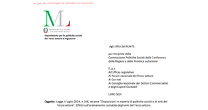 Bilanci ETS: nuovi limiti e disposizioni dal 2025