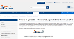Mail dall'Agenzia delle Entrate? La richiesta di versamento della flat tax è una truffa 