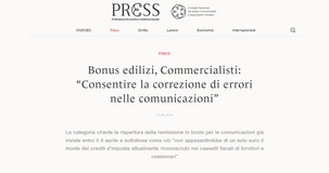 Superbonus e bonus edilizi: prevedere la correzione degli errori nelle comunicazioni