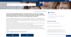 Assegno di inclusione: gli incontri per il PAIS e il PSP valgono per la verifica trimestrale