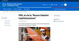 Nuova Sabatini Capitalizzazione: come fare domanda dal 1° ottobre 2024 
