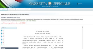 Patente a crediti nei cantieri: pubblicato il decreto attuativo, in vigore dal 1° ottobre 