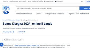 Bonus cicogna 2024: al via le domande per i contributi INPS da 500 euro