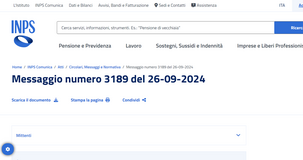 Avvisi bonari INPS in arrivo