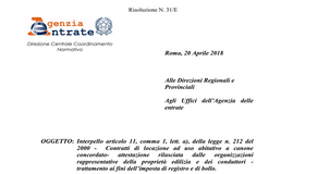 Contratto a canone concordato: attestazione obbligatoria per le agevolazioni