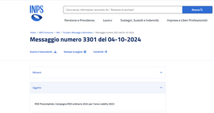 Pensionati, arriva il RED precompilato: novità INPS per la dichiarazione 2024