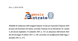 Lavoratori impatriati: come chiedere il rimborso delle maggiori imposte versate