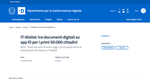 Dalla patente alla tessera sanitaria: il portafoglio digitale presto accessibile a tutti 