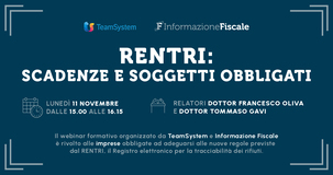 RENTRI: scadenze e soggetti obbligati