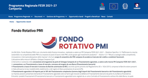 Regione Campania: finanziamenti agevolati per le aziende