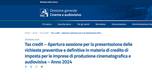 Bonus produzione cinematografica 2024: come e chi può fare domanda