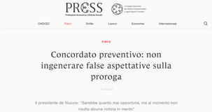 Concordato preventivo biennale: in arrivo la proroga in extremis?