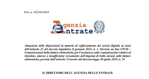 Imposta di bollo fatture elettroniche: in arrivo l'assistenza online tramite CIVIS