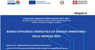 Regione Piemonte: contributi per efficienza energetica e rinnovabili