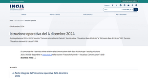Premi INAIL: disponibili i servizi per l'autoliquidazione 2024/2025