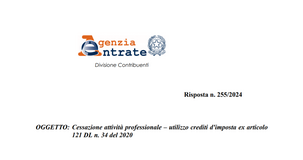 Crediti superbonus: non si perdono con la chiusura della partita IVA