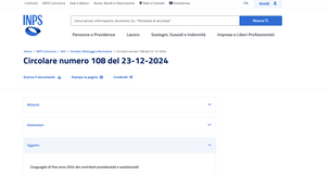 Contributi INPS: le istruzioni per il conguaglio di fine anno 2024