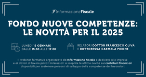Fondo Nuove Competenze: le novità per il 2025