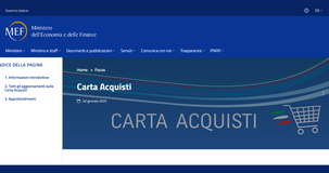 Carta acquisti 2025: le istruzioni per verificare il saldo