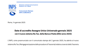 Assegno unico: in ritardo il pagamento di gennaio 2025 