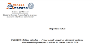 Fringe benefit: esenzione dalla ritenuta d'acconto per carte di debito nominative