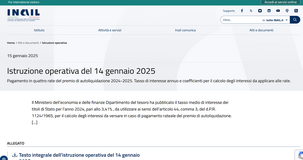 Autoliquidazione INAIL 2025: le scadenze per il pagamento a rate e gli interessi da applicare