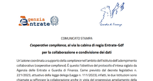 Cooperative compliance: al via il protocollo di intesa tra Entrate e Guardia di Finanza