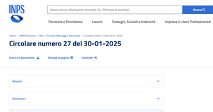 Gestione separata INPS: fissate le aliquote contributive per il 2025