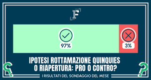 Rottamazione quinquies o ipotesi riapertura? Una “buona idea” per il 97 per cento di lettori e lettrici