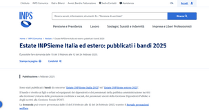 Vacanze studio pagate dall'INPS: al via le domande 