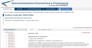 Regolamento condominiale contrattuale, assembleare e codice civile
